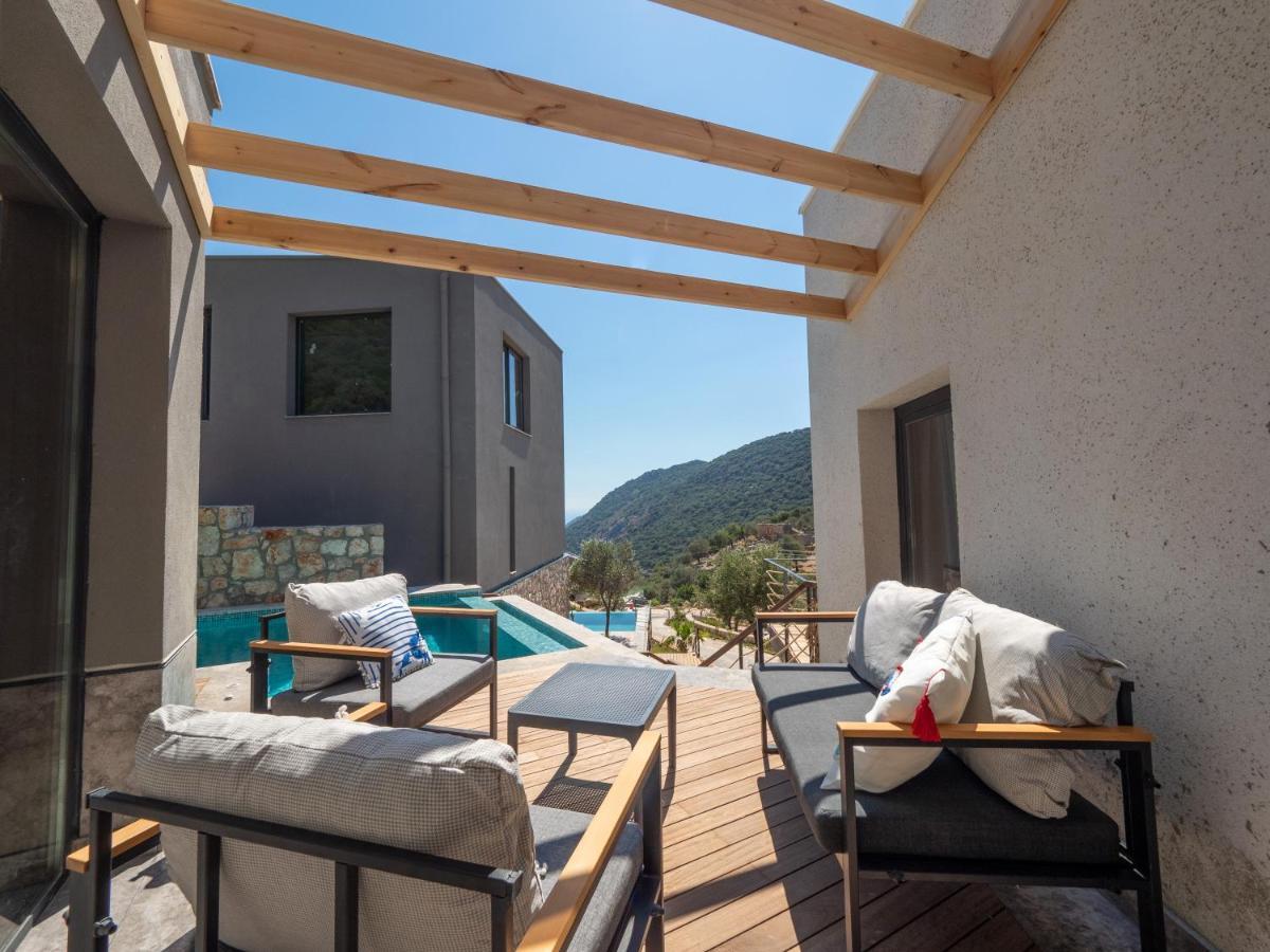 Notos Club Villa Kas Bagian luar foto