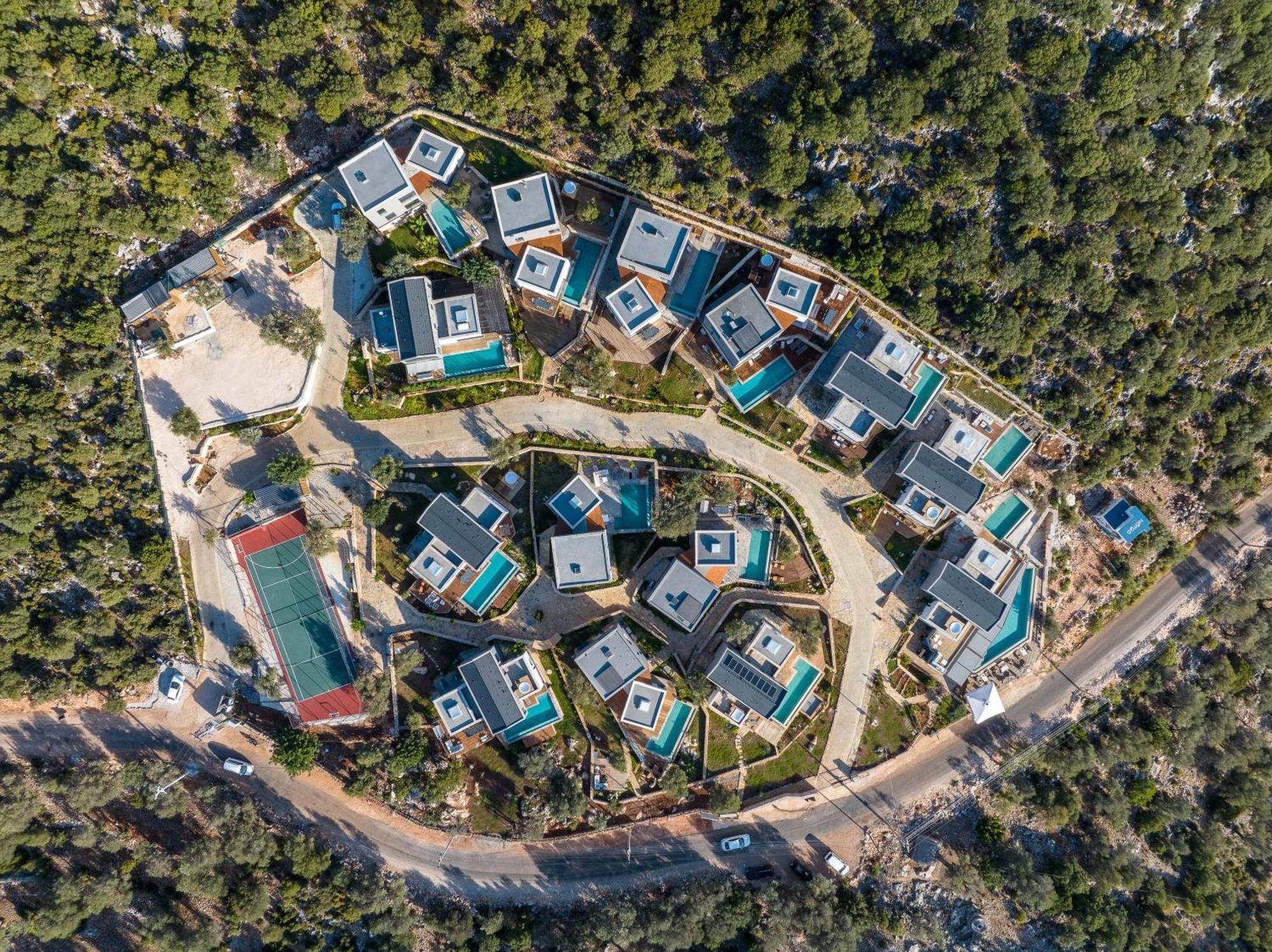 Notos Club Villa Kas Bagian luar foto